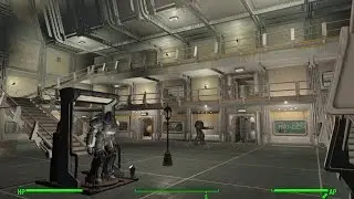 Fallout 4 Vault 88 settlement build - HUGE ATRIUM