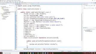 Java , GUI application, Read text from a aTextField, display on a label