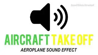 AIRCRAFT TAKE OFF SOUND EFFECT | AEROPLANE TAKE OFF SOUND | FLIGHT SOUNDS