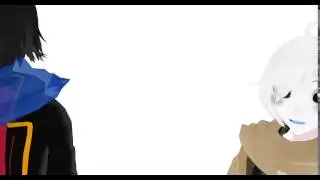 Инк тупо смотрит на Эррора/ MMD Animation/