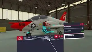 T-45C Virtual Reality Maintenance Training procedure