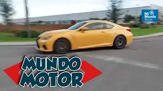 Lexus RCF lujoso con un motor deportivo