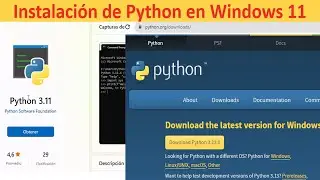 Instalación de Python en Windows 11 desde Microsoft Store