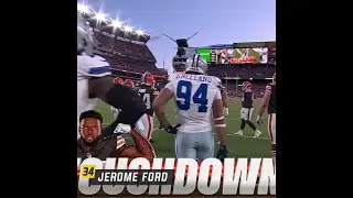 Jerome Ford rushes for a 2-yard touchdown vs. Dallas Cowboys