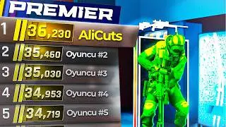 CS2'de HİLE ile PREMİER DÜNYA 307.Sİ OLDUM ! - CS2 Hile