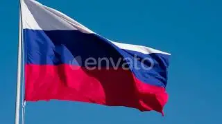 Russian Flag Waves The Wind | Stock Footage - Envato elements