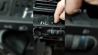 Как снять переключатель света на VW T4