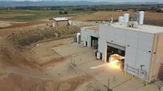 Hadley Copper Chamber Hotfire Test