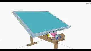 Solar panel tilting mechanism 2