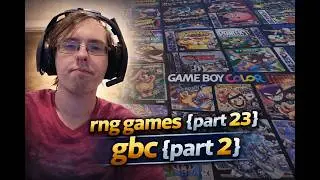 rng games {part 23} gbc {part 2}