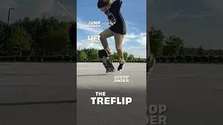 How the TREFLIP works 🤯 #skateboarding #360flip #treflip