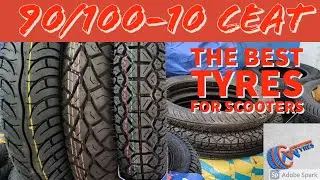 90/100-10 CEAT TYRES FOR SCOOTERS