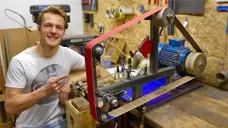 My 200$ Homemade 2x72 Beltgrinder | How I built it & Upgrade 2.0