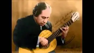 Agustin barrios interpreta a Tarrega,Bach y sus propias obras