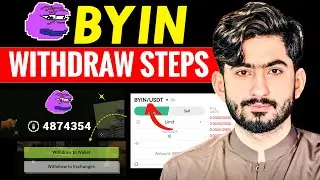 BYIN Withdrawal Process | Byin Listing on Gate io Exchange | BYIN Airdrop Same Like Dogs