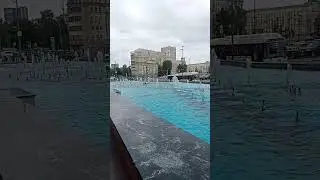Фонтан на Площади Европы