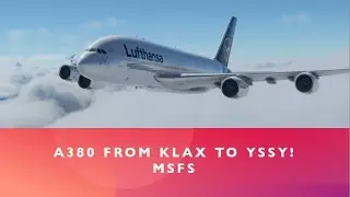 A380 from KLAX to YSSY - MSFS