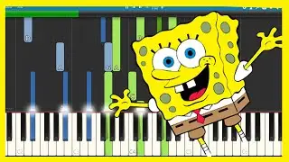 Daytime Drama - Spongebob OST [PIANO TUTORIAL]