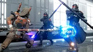 Purge Troopers vs Raiders - STAR WARS JEDI SURVIVOR NPC Wars