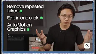 AI Video Editing 101: One-Click Editing & Auto Motion Graphics