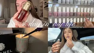 A DAY IN MY LIFE | grwm, preparing for Paris, decorating for fall
