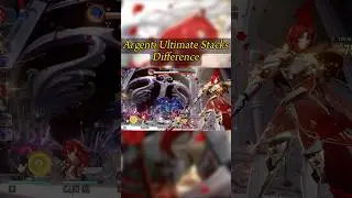 Honkai Star Rail || Argenti Ultimate Stacks Animation Difference