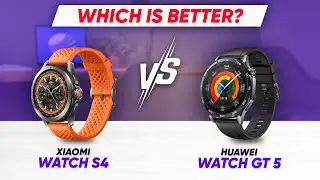 Xiaomi Watch S4 vs Huawei Watch GT 5 - Best Smartwatch in 2025?