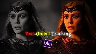 smooth motion tracking (text/objects) ; after effects