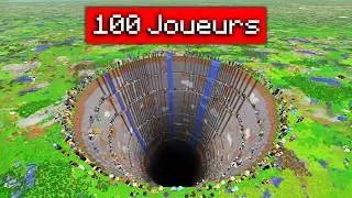 100 Players Simulate a Civilization in a Hole