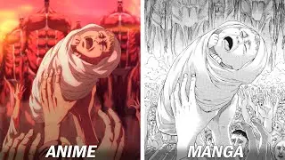 ANIME vs MANGA - CHAPTER 134-139 - Attack On Titan Season 4 Part 3 Cour 2