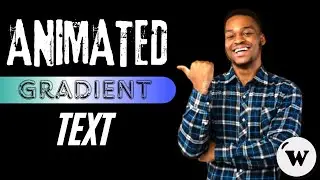 How to make the animated gradient text in WordPress(No Plugins)