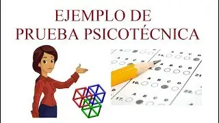✅ Ejemplo de PRUEBA PSICOTÉCNICA - Preguntas y Respuestas 🔴