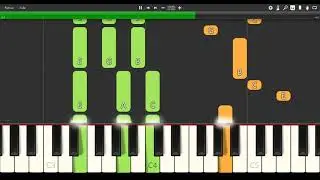Oh Marie - Johnny Halliday [PIANO TUTORIAL]