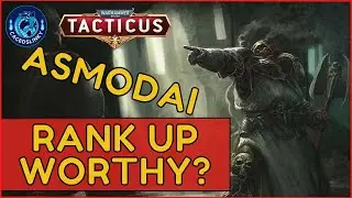 Warhammer 40k Tacticus | Asmodai | Dark Angels | Do you like him or hate him? | One Turn One Punch