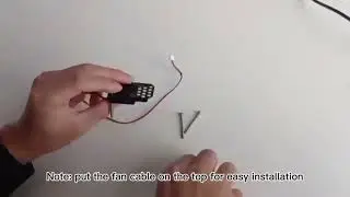 Replacing the fans