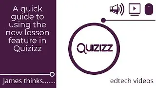 A quick guide to using the new lesson feature in Quizizz