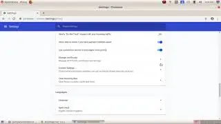 DSC Chrome Settings