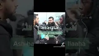 تخبير.  مسيحي يتحول إلى مسلم بعد أن قال الشهادة☺️☺️