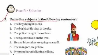 GRAMMER 4 CH2 |SUBJECT AND PREDICATE | EDUARROW