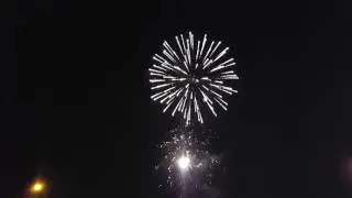 День города,салют.