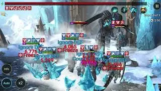 Ice Golem 20 with Madame Serris joins the party