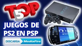JUEGOS DE PS2 EN PSP - TOP 5 - PORTS - PPSSPP  GAMES ANDROID