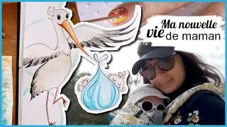 🎥 VLOG 1 Aquarelle, fleurs, nouvelle silhouette & première activité créative