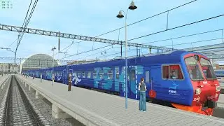 Trainz Railroad Simulator 2019 маршрут Москва Киевская - Сухиничи