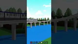 Roblox Build a Boat For Treasure Monorail  #shortsvideo  #shorts #showcase #roblox
