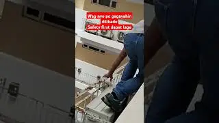 wag nyo po gagayahin mga ka Lucban,,, safety first Lage