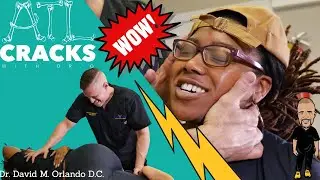 1st TIME CHIRO ~VERY EUPHORIC🤩 *LOUD BACK CRACK CHIROPRACTIC ADJUSTMENT*|ATL CRACKS