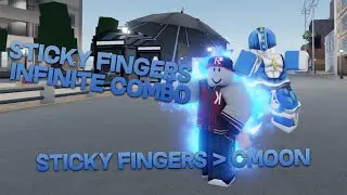 [YBA] Sticky Fingers Vampire Has an Infinite Combo...