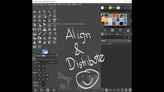 GIMP Dasar - Alignment and Distribution