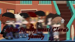 Afton family meets the Schmidt family || FNaF || Gacha ||